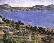 Paul Cezanne Marseilles Bay Spain oil painting artist